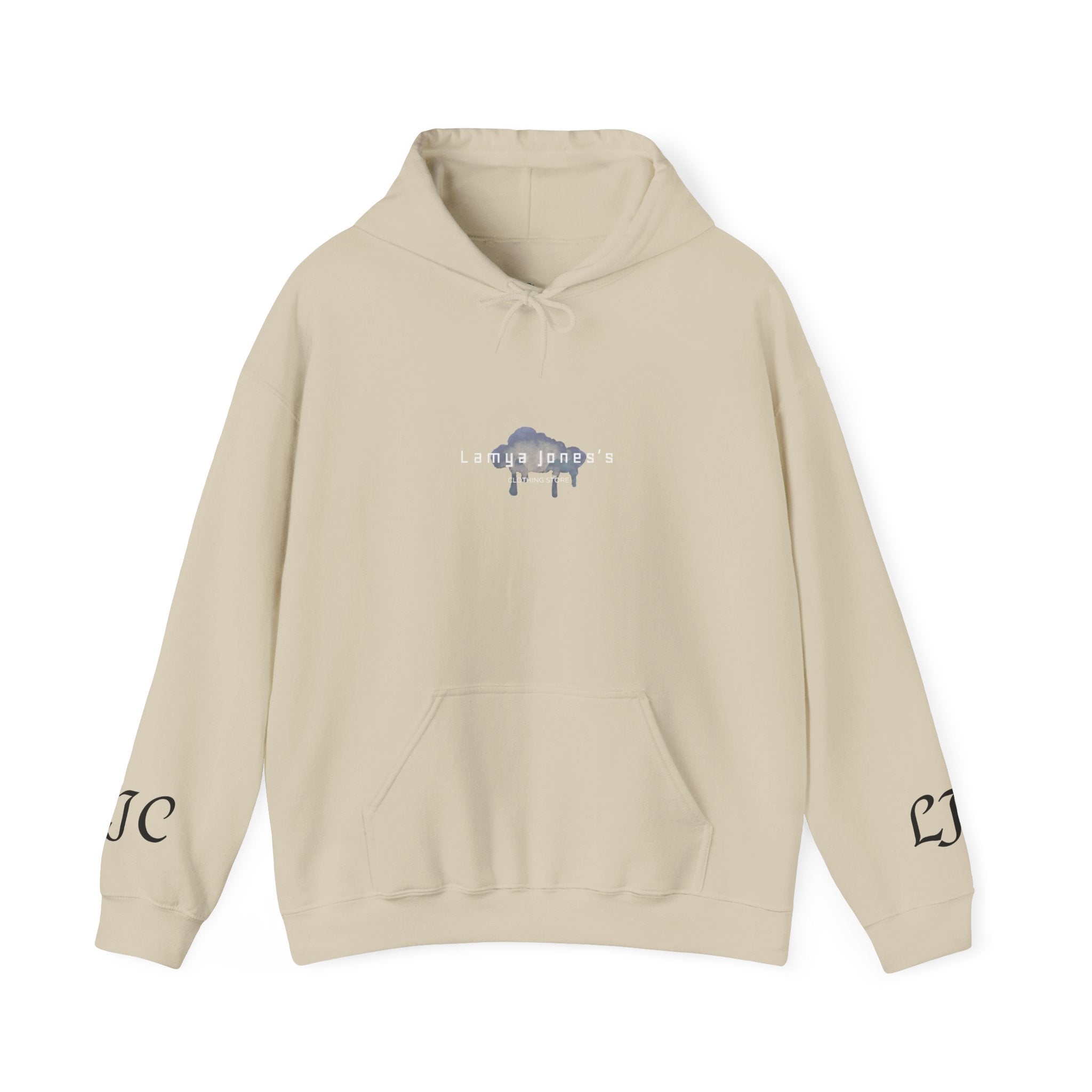 Created To Create Hoodie - Minimal Drip Buffalo Graphic Pullover