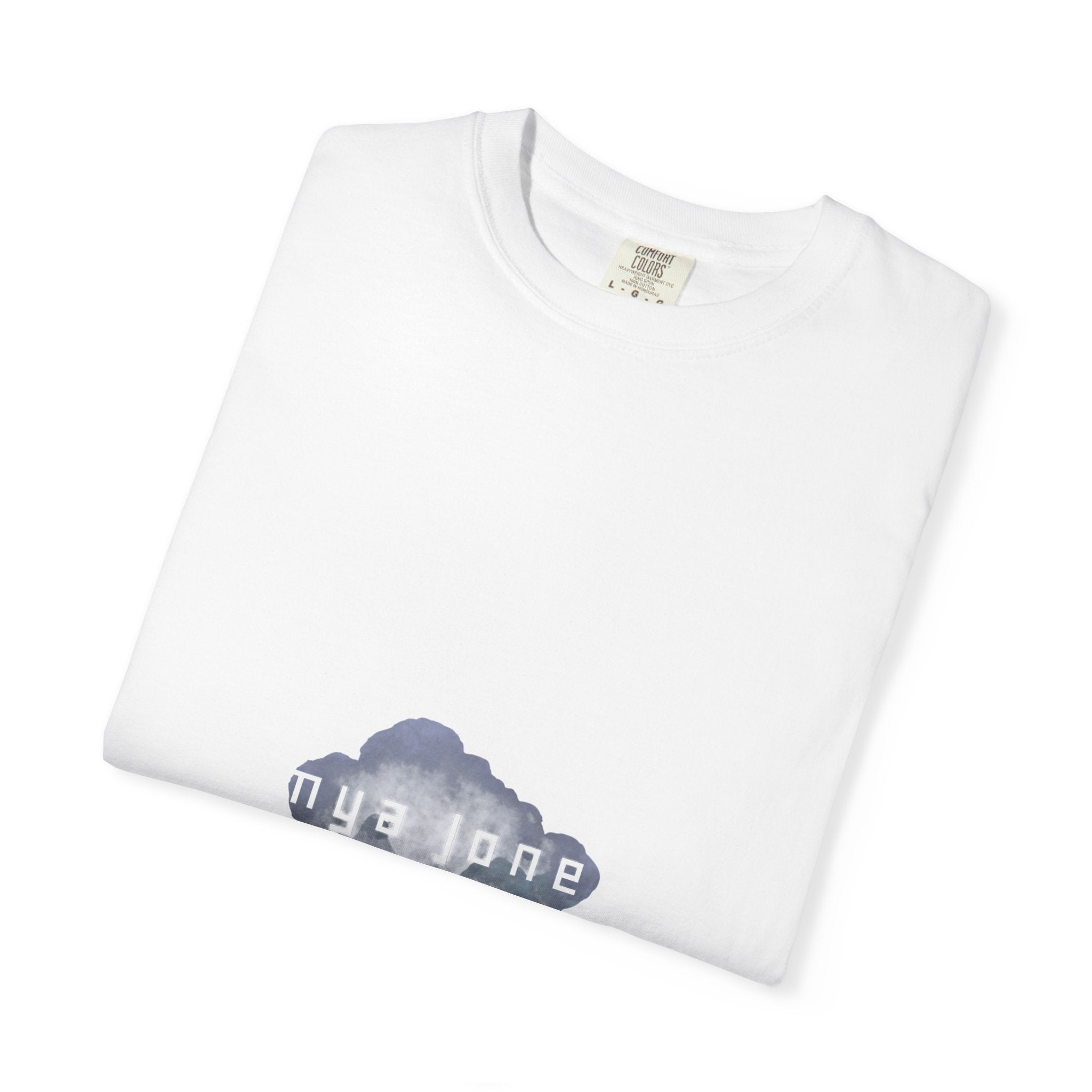 Created to Create Graphic T-Shirt — Drip Cloud Front Design, Inspirational Back Slogan