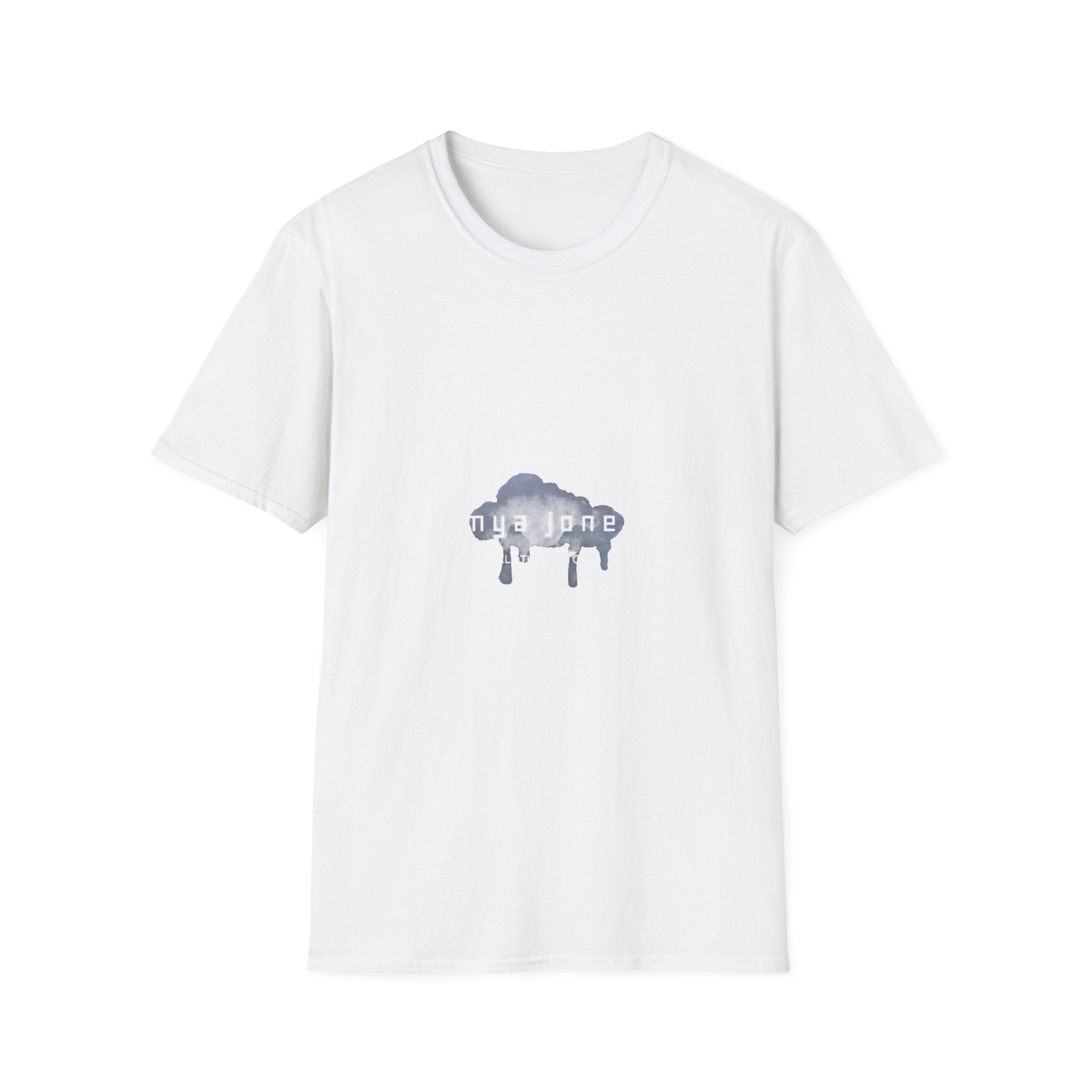Created to Create T-Shirt — Inspirational Artist Tee with Drip Cloud Design