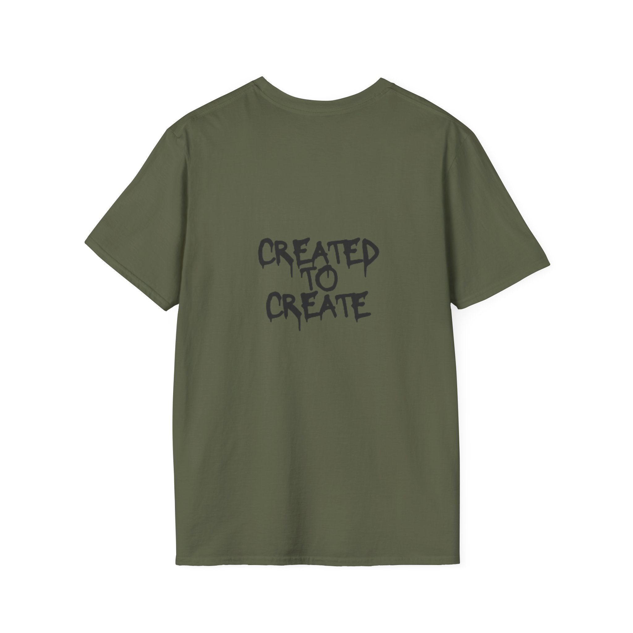 Copy of Created to Create T-Shirt — ‘Lamya Jones’ Drip Logo Creative Tee