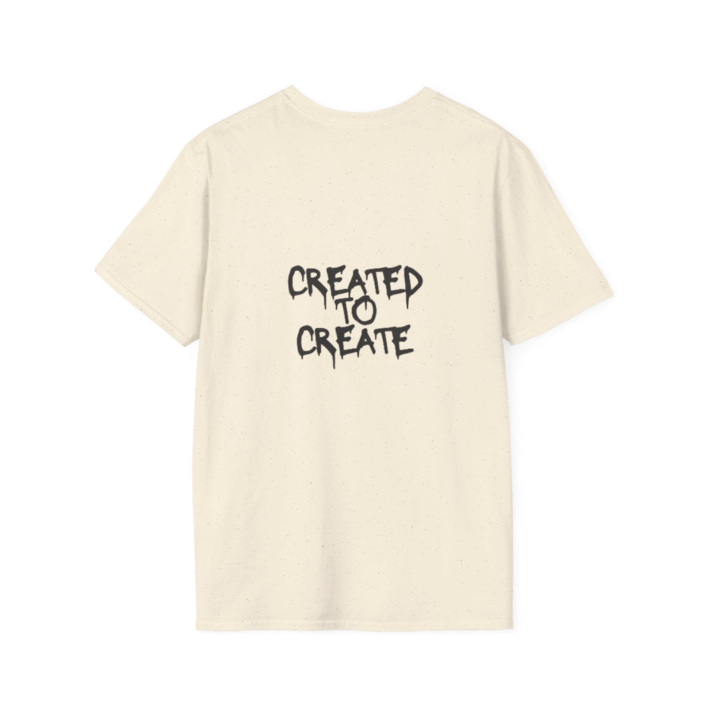 Created to Create T-Shirt — ‘Lamya Jones’ Drip Logo Creative Tee