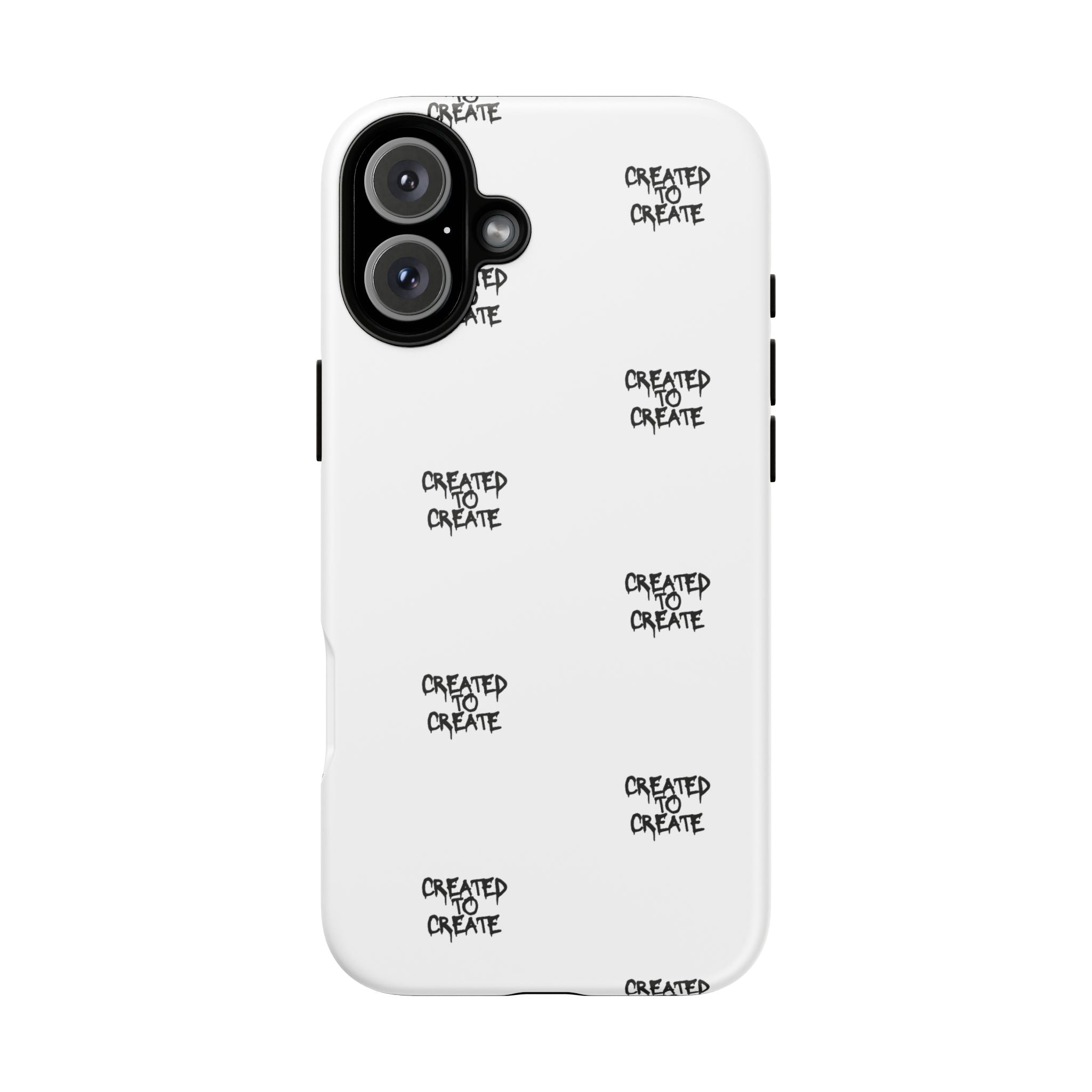 Created to Create Tough Phone Case