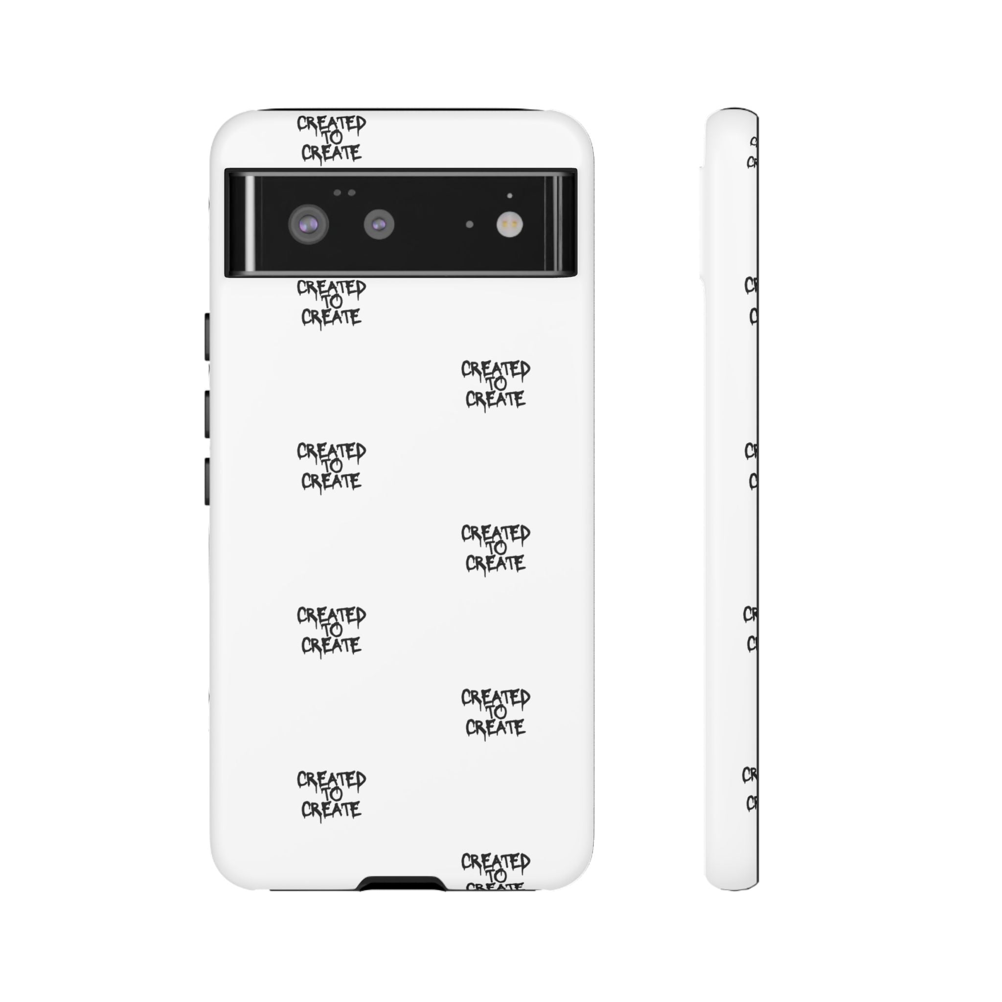 Created to Create Tough Phone Case
