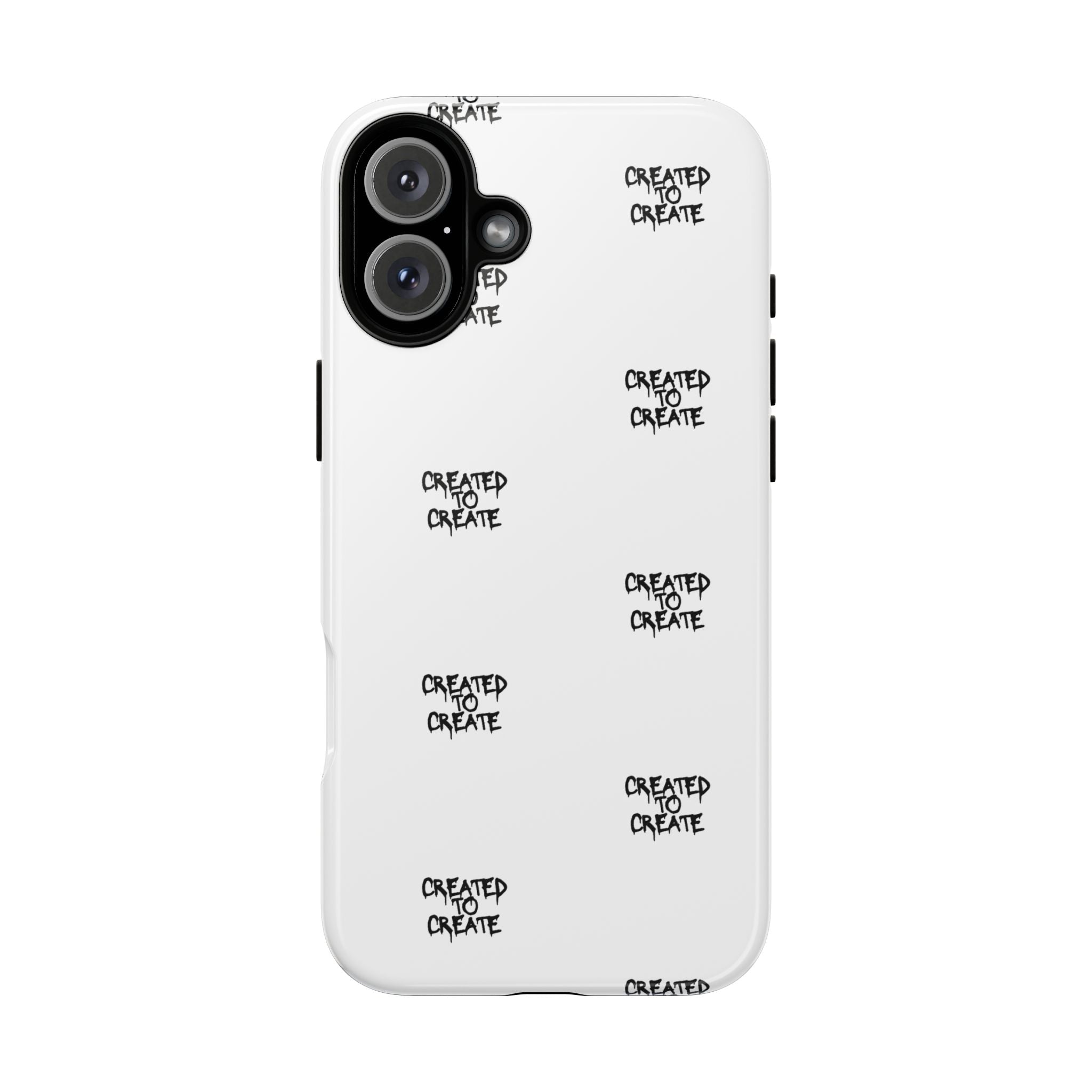 Created to Create Tough Phone Case