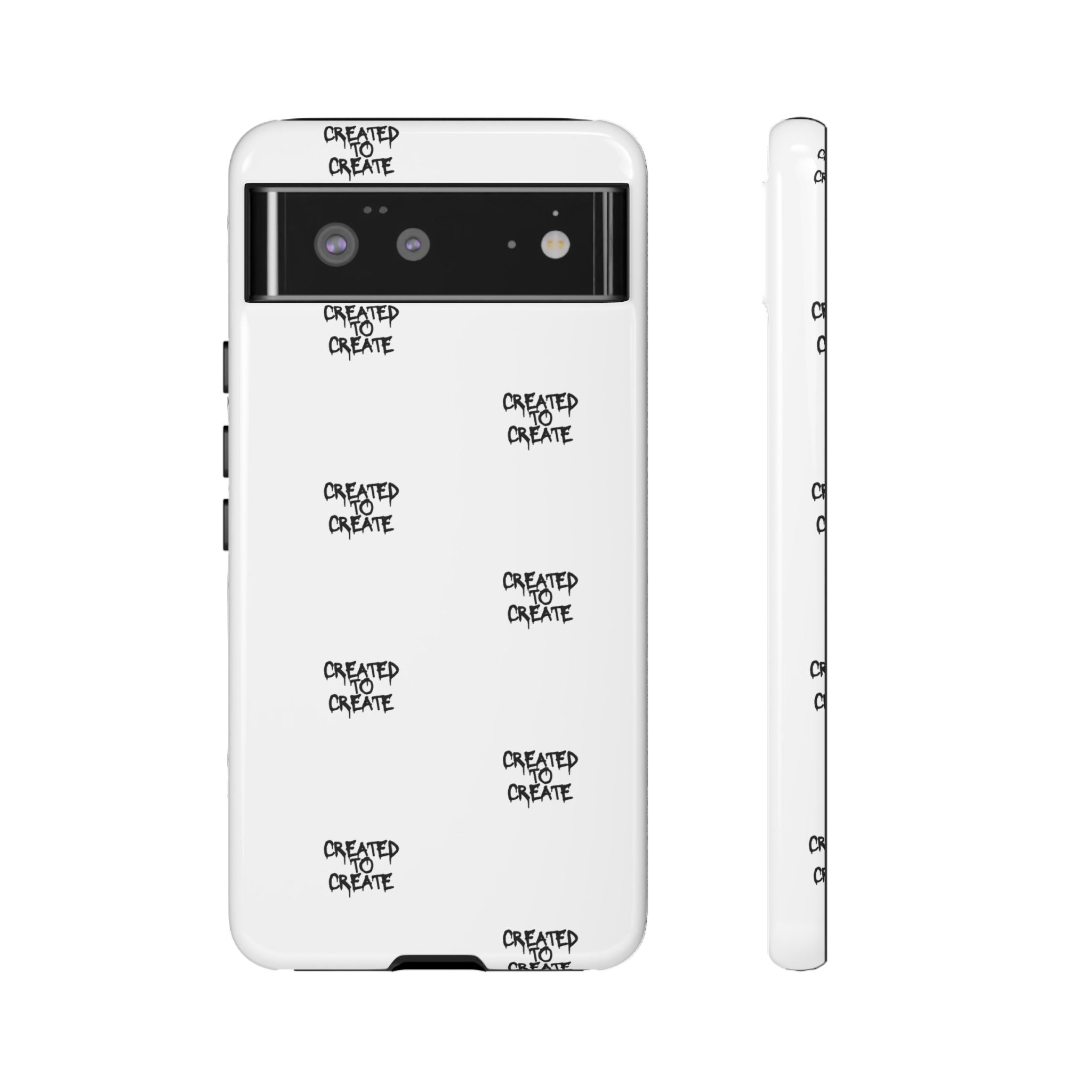 Created to Create Tough Phone Case