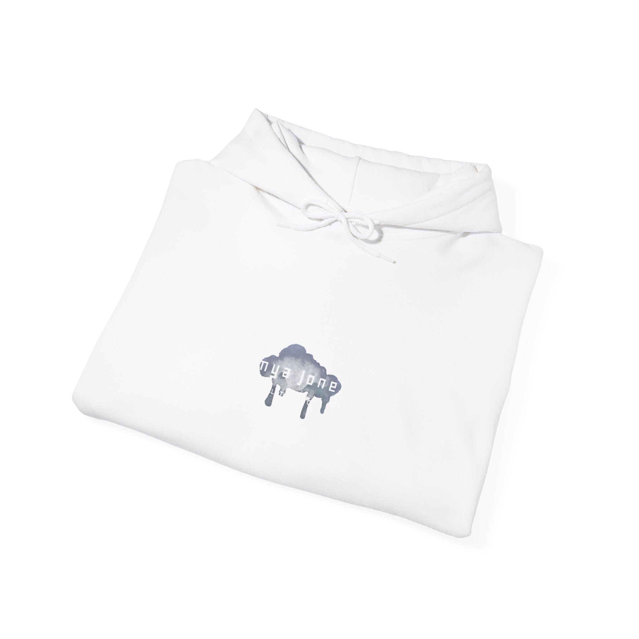 Created To Create Hoodie - Minimal Drip Buffalo Graphic Pullover