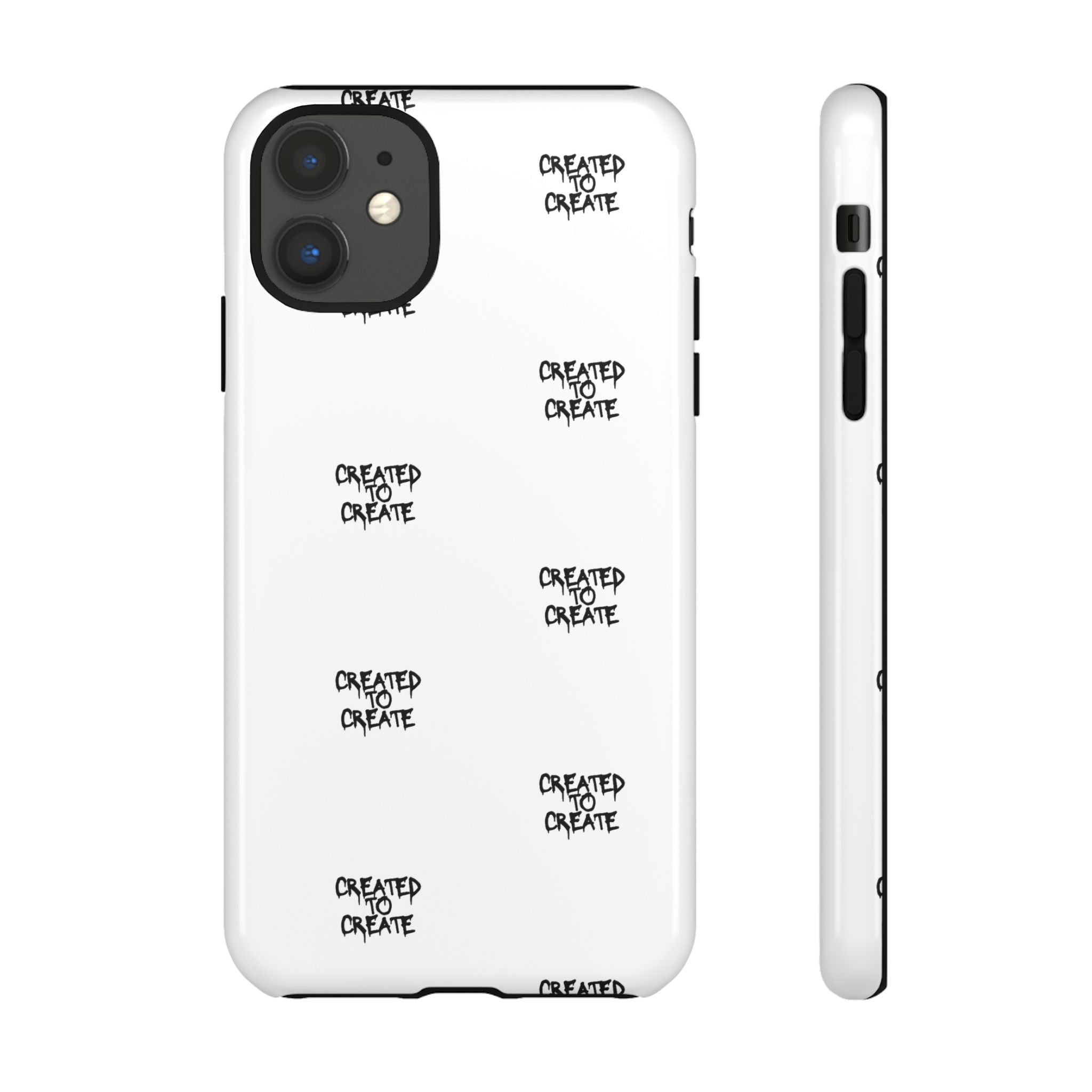Created to Create Tough Phone Case